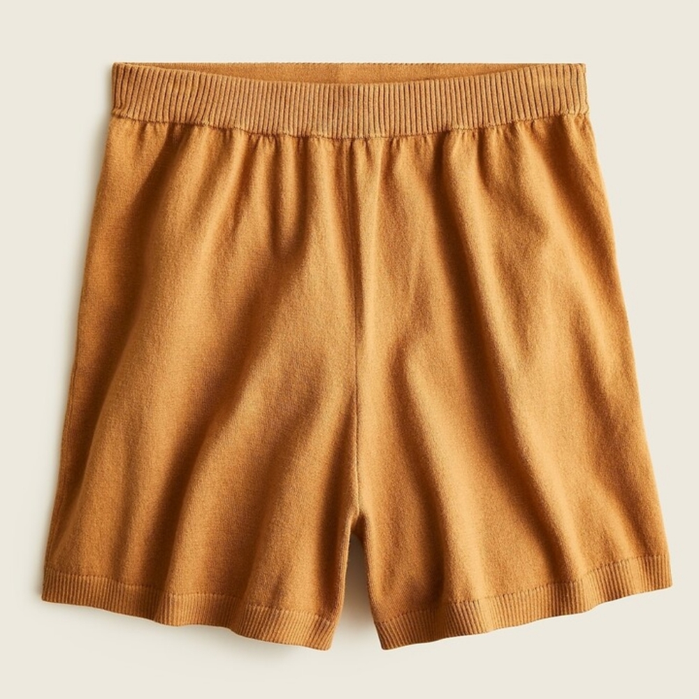 NWT JCrew Cashmere-Cotton Sweater Short